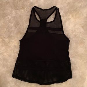 ALO yoga mesh striped tank